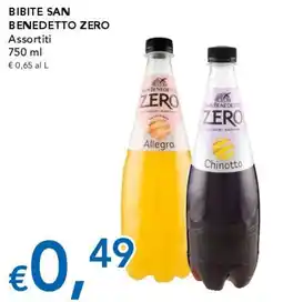 Migross Supermercati e Market Bibite San Benedetto Zero offerta