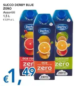 Migross Supermercati e Market Succo Derby Blue Zero offerta