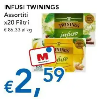 Infusi Twinings assortiti