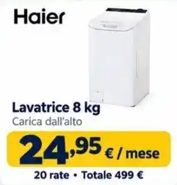 Sinergy Haier Lavatrice 8 kg offerta