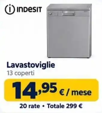 Indesit lavastoviglie