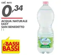Italmark Acqua naturale easy San Benedetto offerta
