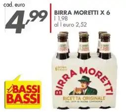 Italmark Birra Moretti offerta