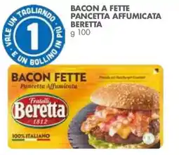 Italmark Bacon fette Pancetta Affumicata Beretta offerta