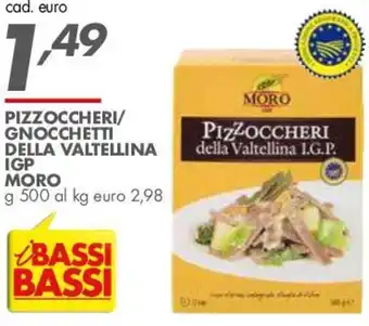 Pizzoccheri della Valtellina I.G.P. Moro