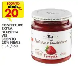 Italmark Confettura extra di frutta Vis offerta