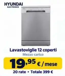 Sinergy Lavastoviglie Hyundai offerta