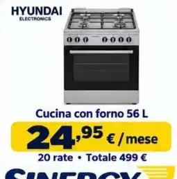 Sinergy Cucina con forno Hyundai offerta