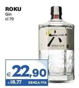 Boningros Cash and Carry Roku Gin offerta