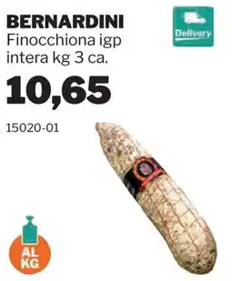 GrosMarket Finocchiona igp intera Bernardini offerta