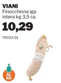 GrosMarket VIANI Finocchiona igp offerta
