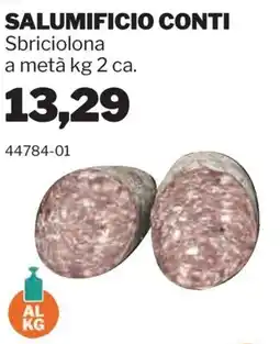 GrosMarket Sbriciolona Salumificio Conti offerta