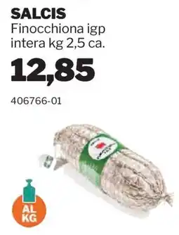 GrosMarket Salcis Finocchiona igp offerta