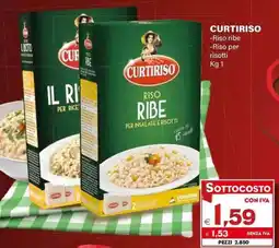 Boningros Cash and Carry Curtiriso Riso ribe/Riso per risotti offerta