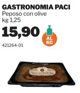 GrosMarket Peposo con olive offerta