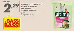 Italmark Alimento completo ed equilibrato per gatti ultima affinity junior offerta