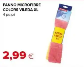 Panno microfibra Colors Vileda XL