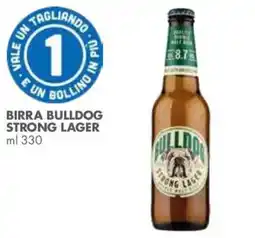 Italmark Birra Bulldog Strong Lager offerta