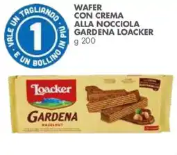 Italmark Wafer con crema alla nocciola Gardena Loacker offerta