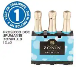 Italmark Prosecco DOC spumante Zonin offerta