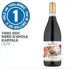 Italmark Vino doc nero d'avola rapitalà offerta