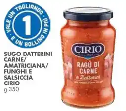 Italmark Ragù di carne e Datterini Cirio offerta