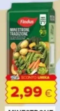 Oasi Findus Minestrone Tradizione offerta
