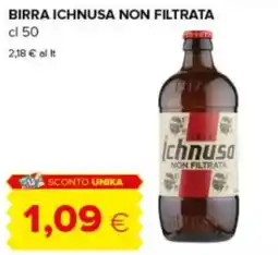 Oasi Birra Ichnusa non filtrata offerta