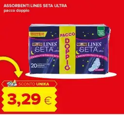 Oasi Assorbenti Lines Seta Ultra offerta