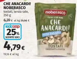 Ipercoop Che anacardi! noberasco offerta