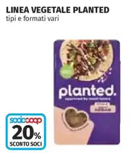 Ipercoop Linea vegetale planted offerta