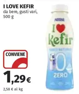 Ipercoop I love kefir offerta