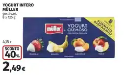 Ipercoop Yogurt intero Müller offerta