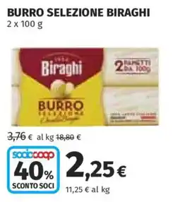 Ipercoop Burro selezione Biraghi offerta