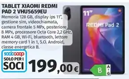 Ipercoop Tablet Xiaomi Redmi Pad 2 offerta