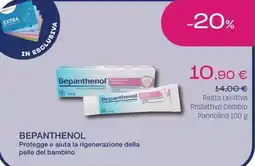 BENU Farma Bepanthenol Pasta Lenitiva Protettiva Cambio Pannolino offerta