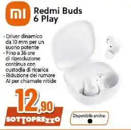 Ipercoop Redmi Buds 6 Play offerta