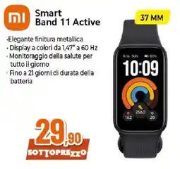 Ipercoop Smart Band 11 Active offerta