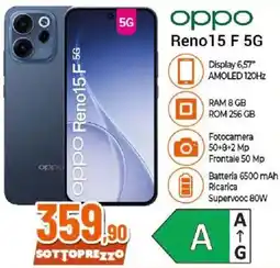 Ipercoop Oppo Reno15 F 5G offerta