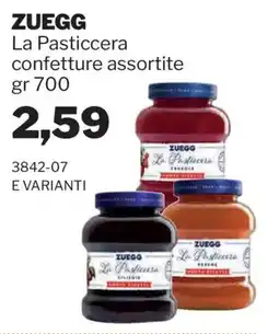 GrosMarket Zuegg La Pasticcera confetture assortite offerta