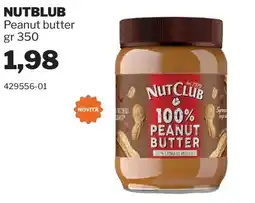 GrosMarket Nutclub peanut butter offerta