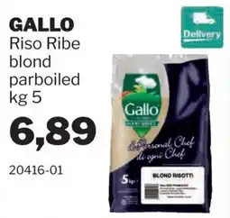 GrosMarket Gallo Riso Ribe blond parboiled offerta