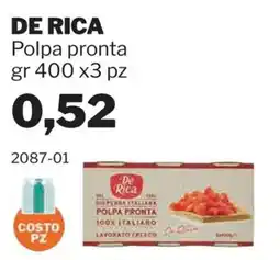 GrosMarket Polpa pronta De Rica offerta
