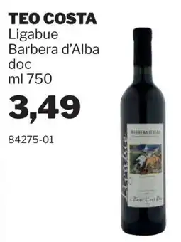 GrosMarket Ligabue Barbera d'Alba doc offerta