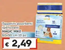 Italy Cash Tappetini assorbenti igienizzanti Magic Mike offerta