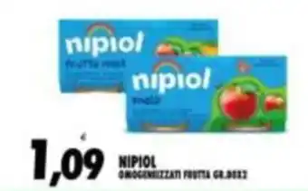 Nipiol omogeneizzati frutta