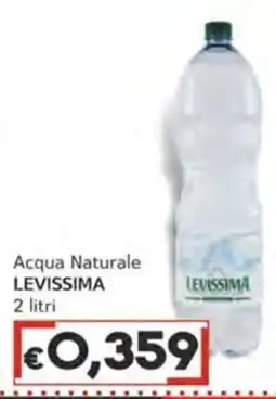 Italy Cash Acqua Naturale Levissima offerta