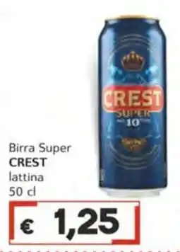 Italy Cash Birra Super CREST offerta