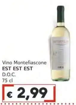Italy Cash Vino Montefiascone EST offerta