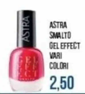 Astra smalto gel effect